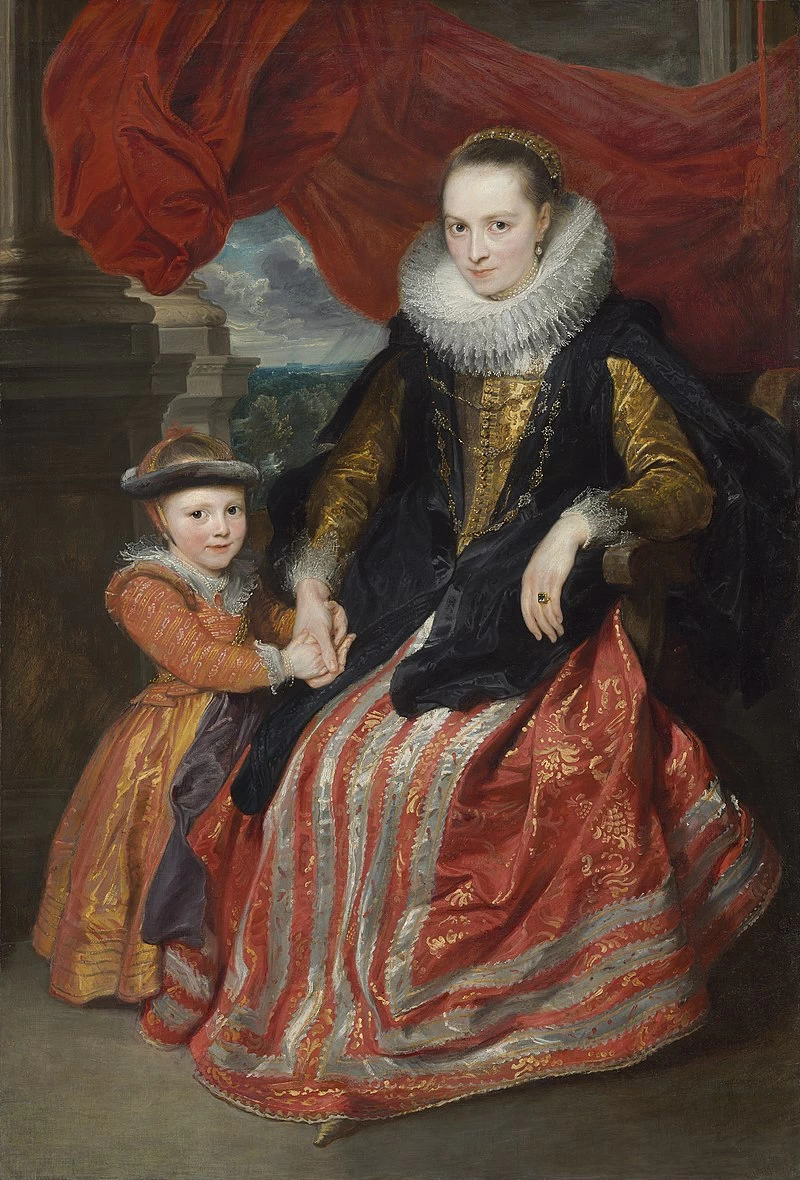 Ritratto di Susanna Fourment e sua figlia - National Gallery of Art, Washington